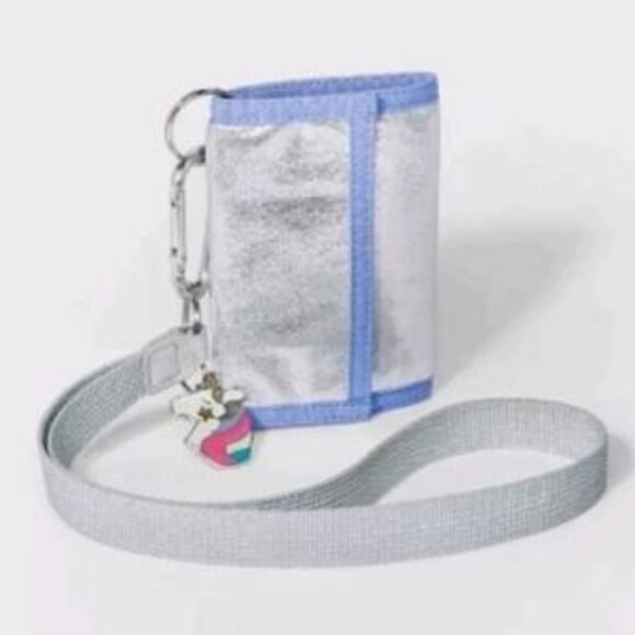 Cat & Jack Other - Girls' Foil Lanyard Wallet